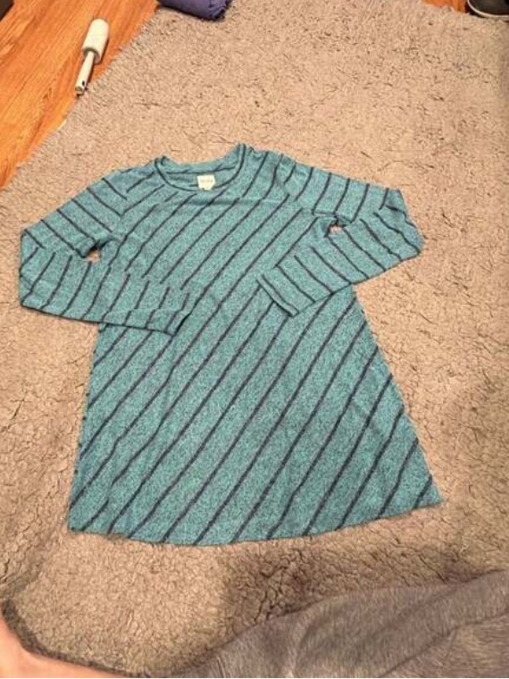 Nic+zoe shirt has Long Sleeve Striped Tunic Top